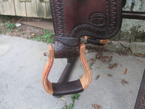 M J (Michelle) Liggett Cutting Saddle