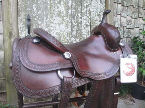 M J (Michelle) Liggett Cutting Saddle