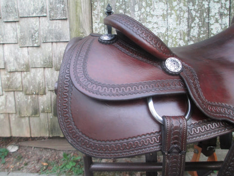 M J (Michelle) Liggett Cutting Saddle