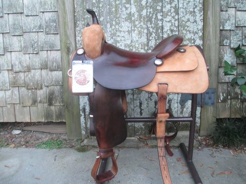 M J (Michelle) Liggett Cutting Saddle