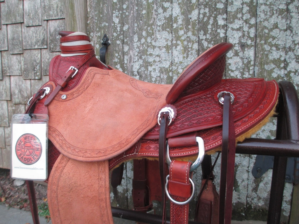 Selle de cheval Wade Ranch Corde Arbre A Fourche Travail Poney & Adulte Selle de cheval Wade Ranch Corde Arbre A Fourche Travail Poney & Adulte