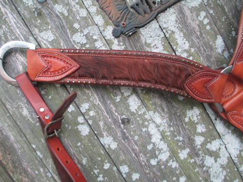 Martin Saddlery 2-3/4" Hair-on Breast Collar