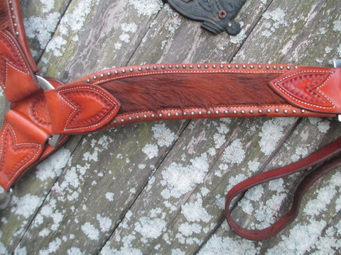 Martin Saddlery 2-3/4" Hair-on Breast Collar