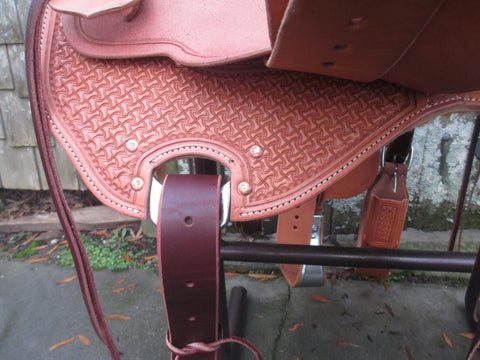 New McCall Lady Wade Ranch Saddle, Roping Saddle