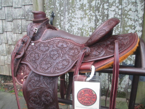 New McCall McLite Ranch Saddle Built On Their Wide Tree