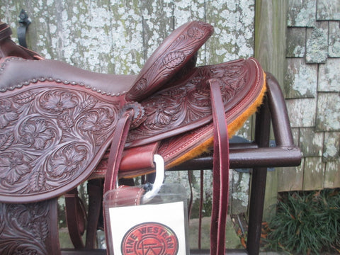 New McCall McLite Ranch Saddle Built On Their Wide Tree