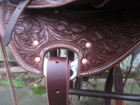 New McCall McLite Ranch Saddle Built On Their Wide Tree