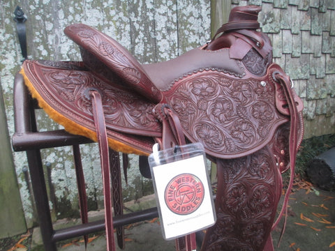 New McCall McLite Ranch Saddle Built On Their Wide Tree