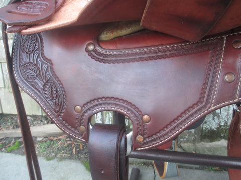 McCall Lady Wade Roping Saddle, Ranch Saddle