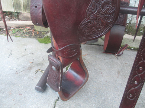 McCall Lady Wade Roping Saddle, Ranch Saddle