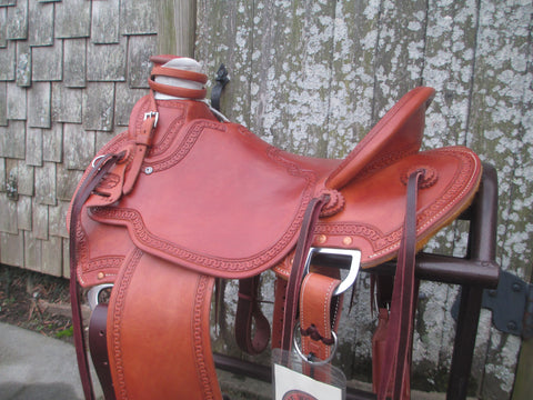 New McCall Wade Trail Ranch Saddle, Roping Saddle