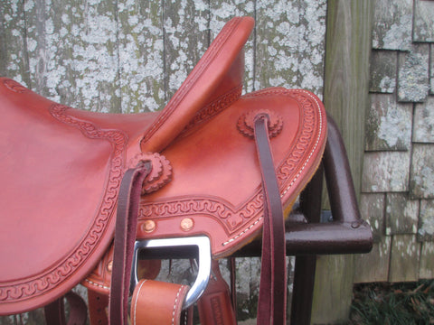 New McCall Wade Trail Ranch Saddle, Roping Saddle