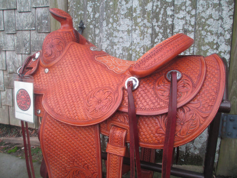 Dave Silva Roping Saddle, Ranch Saddle