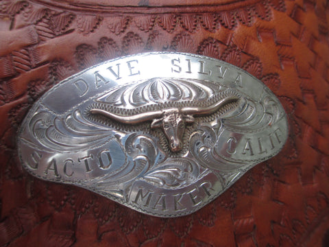 Dave Silva Roping Saddle, Ranch Saddle