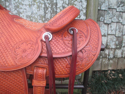 Dave Silva Roping Saddle, Ranch Saddle