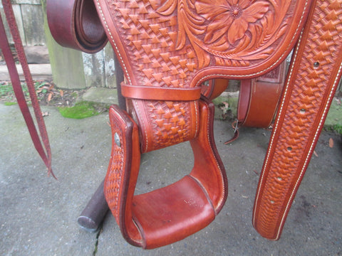 Dave Silva Roping Saddle, Ranch Saddle