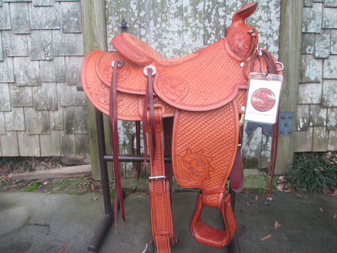 Dave Silva Roping Saddle, Ranch Saddle