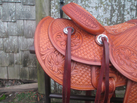 Dave Silva Roping Saddle, Ranch Saddle