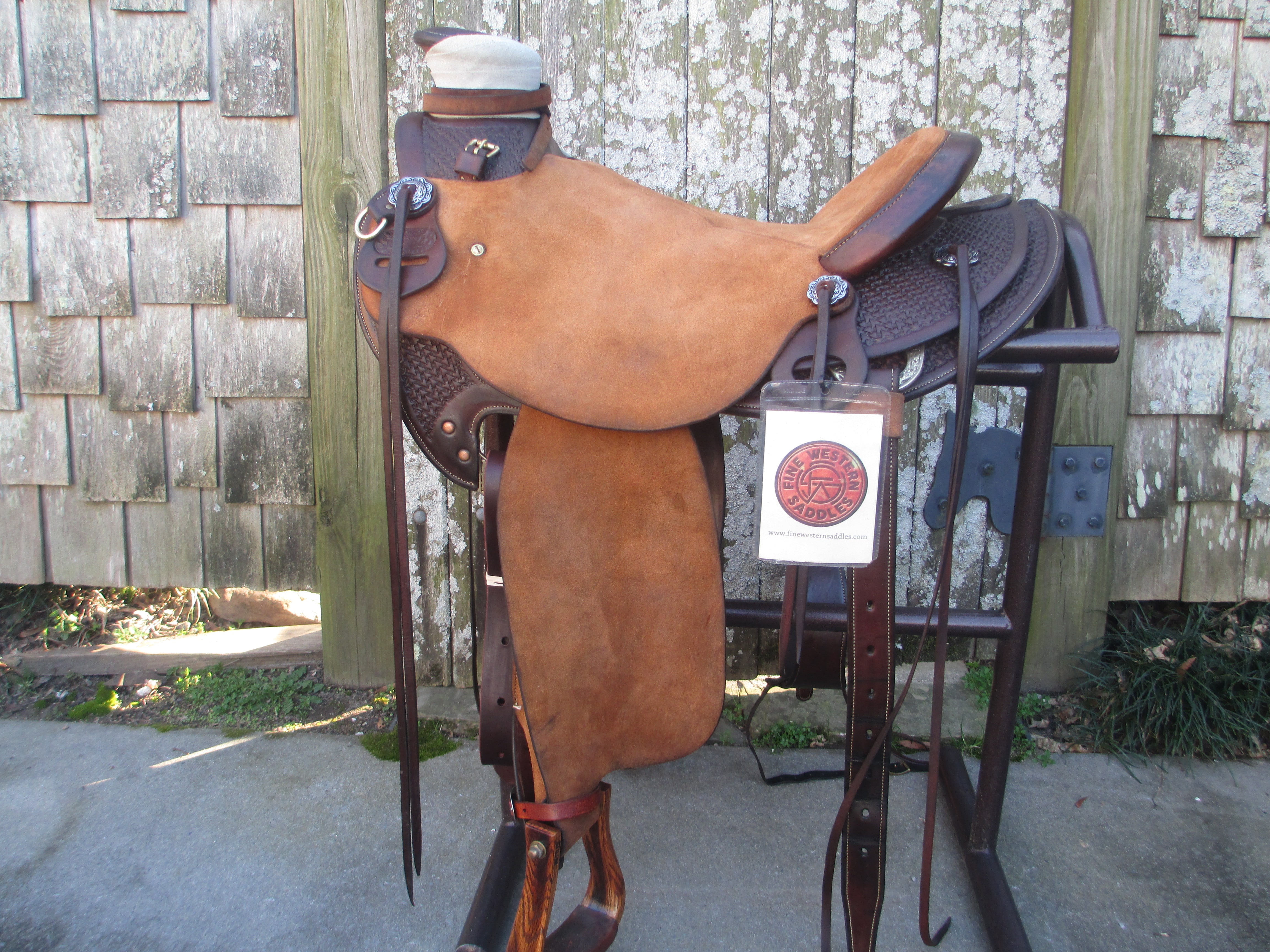 Watt Bros. Wade Roping Saddle, Ranch Saddle - Fine Western Saddles