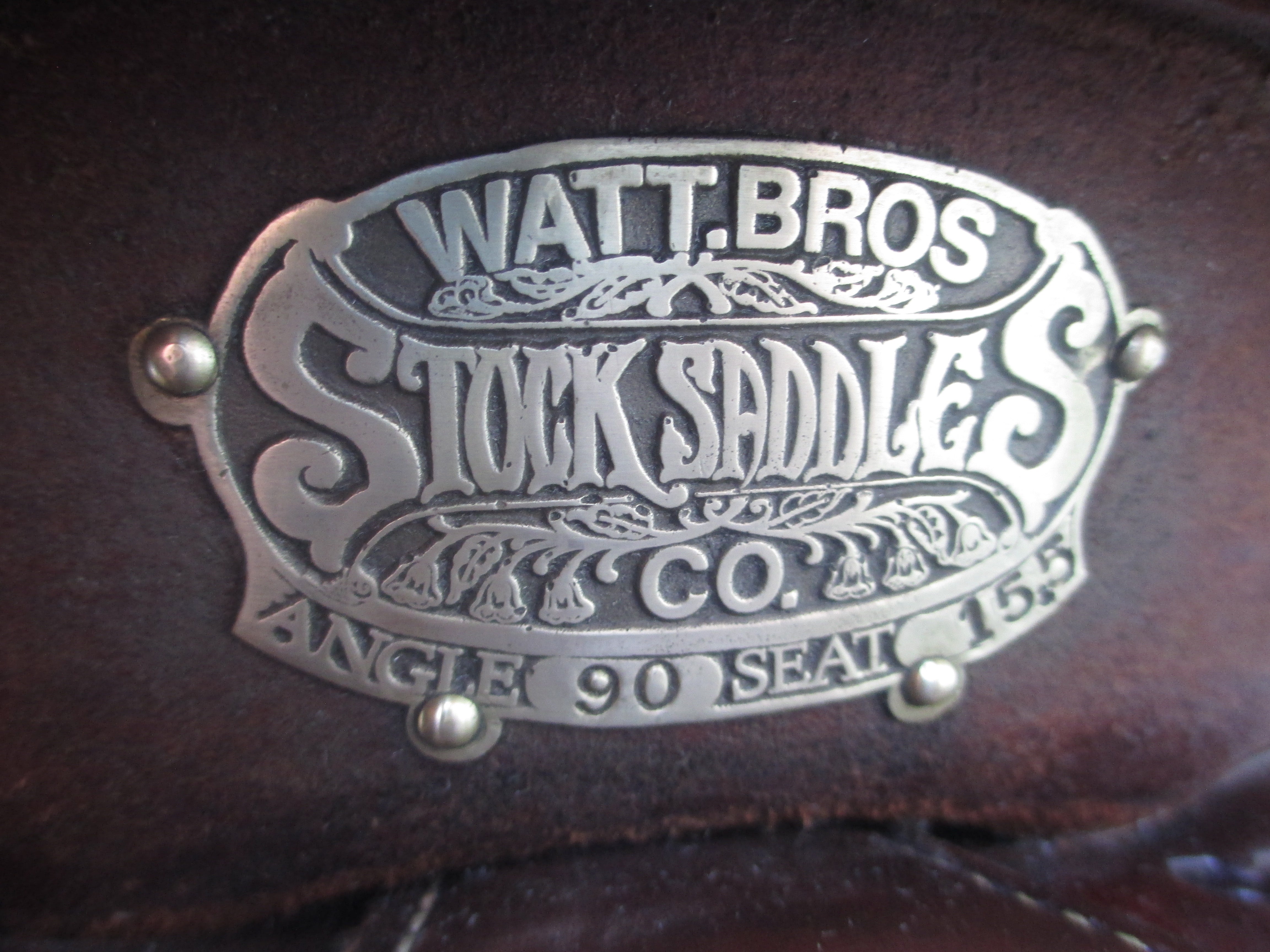 Watt Bros. Wade Roping Saddle, Ranch Saddle - Fine Western Saddles