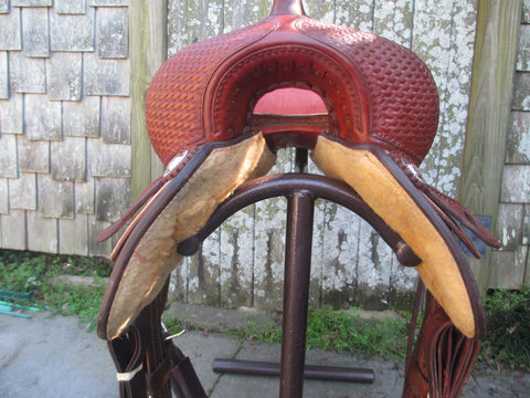 M L Leddy Cutting Saddle