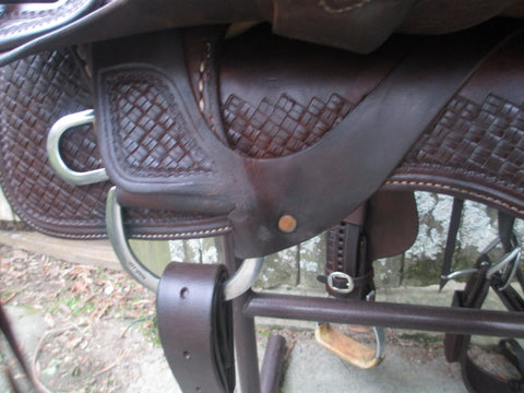 Jeff Smith Cutting Saddle