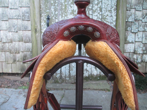 R W Bowman Reining Saddle