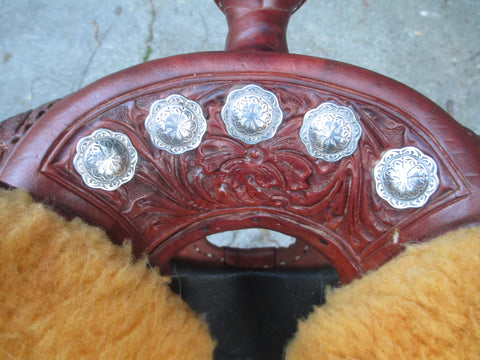 R W Bowman Reining Saddle