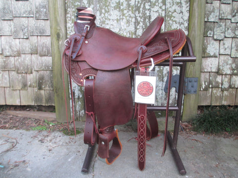 New McCall Lady Wade Roping Saddle, Ranch Saddle