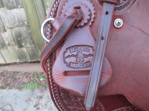 New McCall Lady Wade Roping Saddle, Ranch Saddle