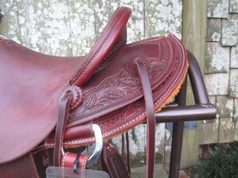 New McCall Lady Wade Roping Saddle, Ranch Saddle