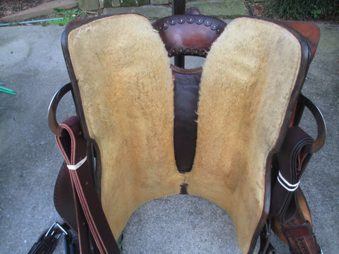 Roohide Cutting Saddle