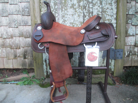 M L Leddy Cutting Saddle