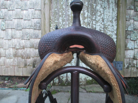 M L Leddy Cutting Saddle