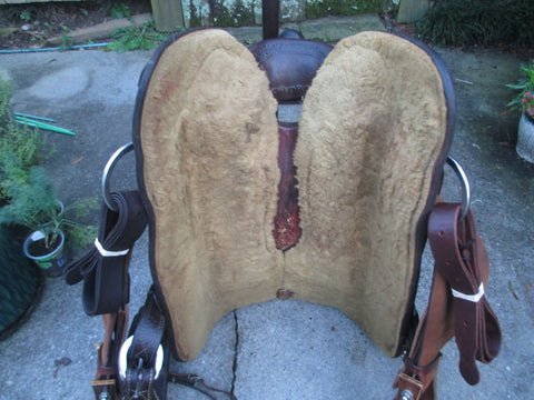M L Leddy Cutting Saddle