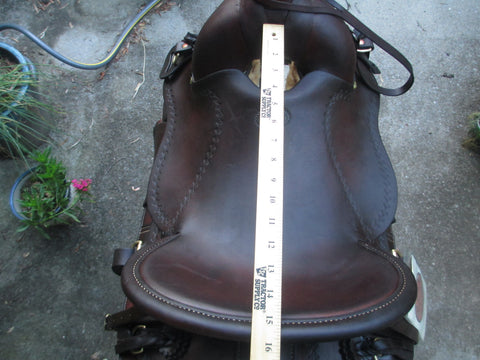 Sawtooth Roping Saddle, Ranch Saddle