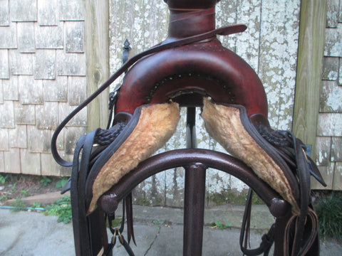 Sawtooth Roping Saddle, Ranch Saddle