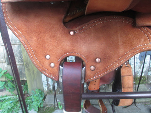 Rafter W Wade Roping Saddle, Ranch Saddle