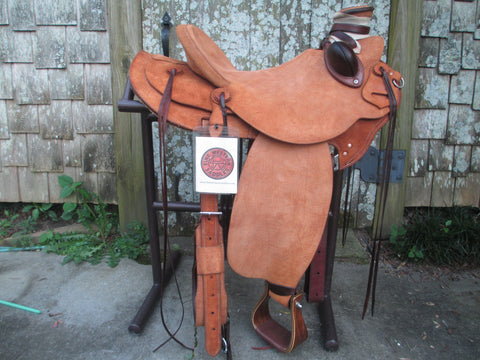 Rafter W Wade Roping Saddle, Ranch Saddle
