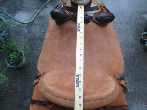 Rafter W Wade Roping Saddle, Ranch Saddle