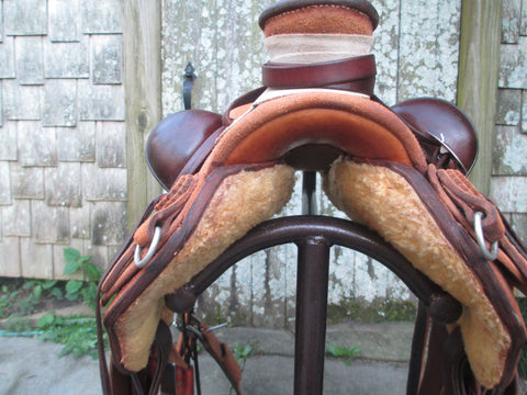 Rafter W Wade Roping Saddle, Ranch Saddle