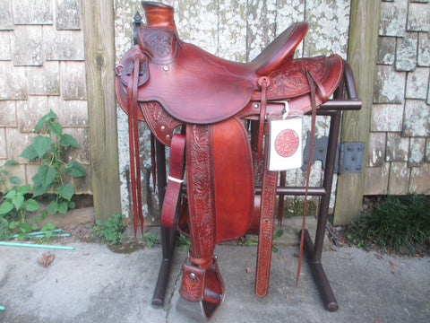 Steve Mecum Roping Saddle, Ranch Saddle