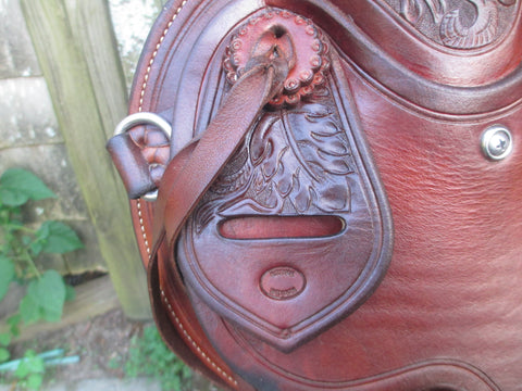 Steve Mecum Roping Saddle, Ranch Saddle
