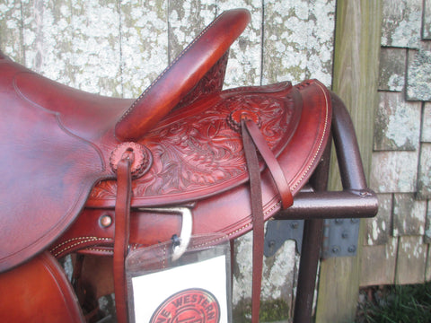 Steve Mecum Roping Saddle, Ranch Saddle