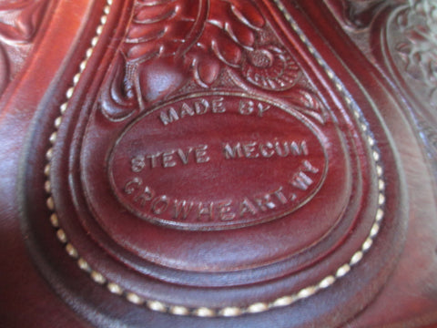 Steve Mecum Roping Saddle, Ranch Saddle