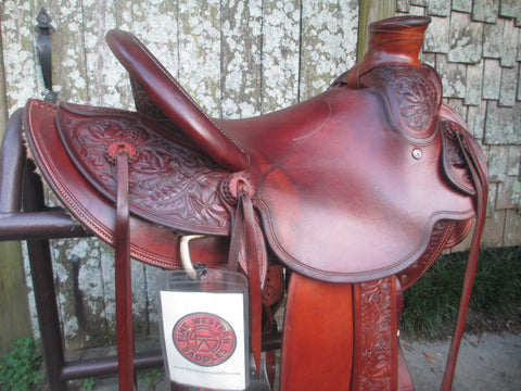 Steve Mecum Roping Saddle, Ranch Saddle