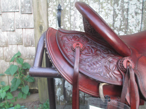 Steve Mecum Roping Saddle, Ranch Saddle