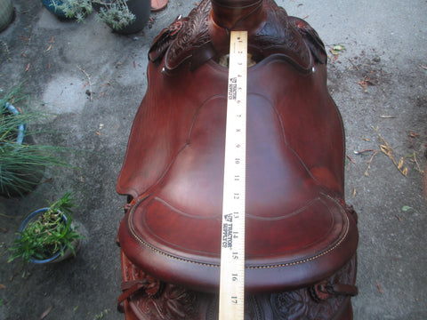 Steve Mecum Roping Saddle, Ranch Saddle