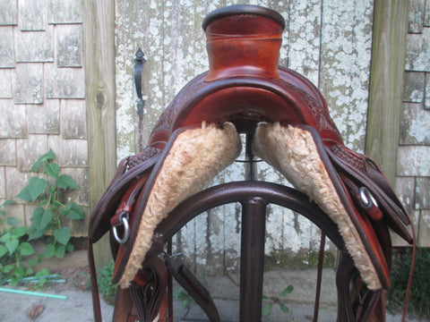 Steve Mecum Roping Saddle, Ranch Saddle