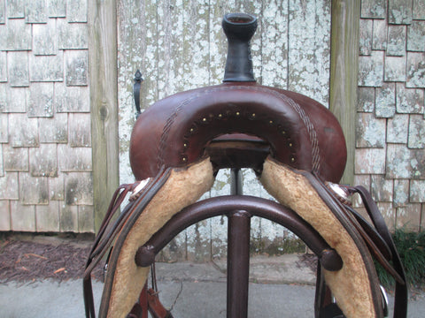 Roohide Cutting Saddle